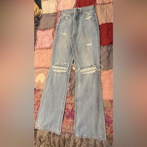 Altar'd State Light Blue Denim Jeans